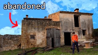 Abandoned Off Grid Cabin Transformation (TIMELAPSE) 4K