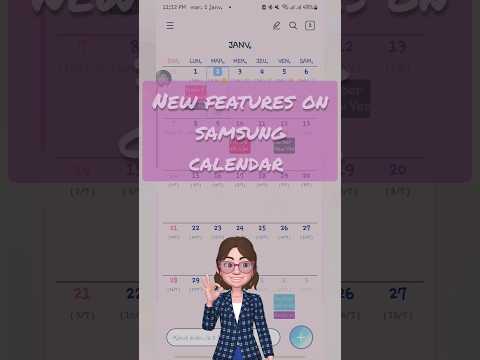 Cambia el estilo de tu calendario samsung #foryou #samsung #oneui6 #productividad #s23ultra #calendario