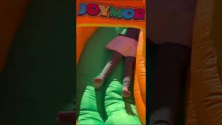 Play on the Joymor bouncy castle