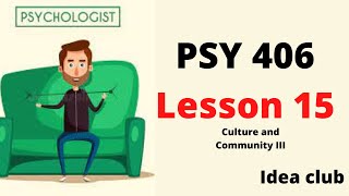 Psy 406 lesson 15 Culture and Community III | Educational Psycology Gender baised language @ideaclub