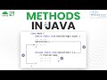 Methods Kya Hai? Types of Methods in Java | Method Tutorial for Beginners