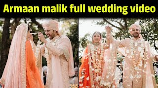 Armaan Malik Full Wedding Video 😍 Official