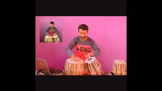 Ek Pyar Ka Nagma Hai, With Tabla Cover Banjo , Krishna Tabla Wadak | एक प्यार का नगमा है || #shorts