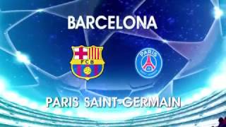 Chamada - Barcelona x Paris Saint-Germain (Rede Globo)