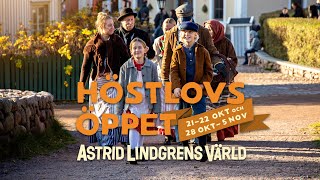 När hösten kommer till Astrid Lindgrens Värld!