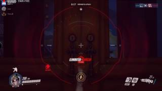 Shooting through first Dorado spawn (Overwatch)
