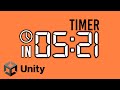 Make a TIMER & COUNTDOWN in 5 Mins | Unity Tutorial for Beginners