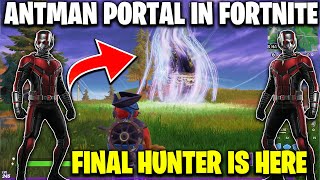 New Ant Man Skin Coming to Fortnite - The Last Hunter & Final Zero Point Portal