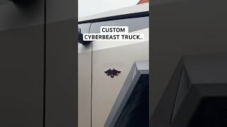 We Wrapped A CyberBeast In This Color.. #cybertruck #custom #transformation #carwrap #vinyl #trend