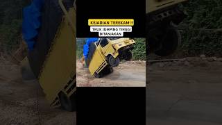 Truk Jumping Tinggi di Tanjakan