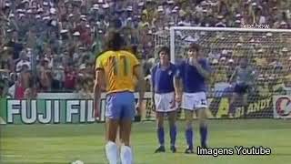 A cabeçada de Oscar e a defesa de Dino Zoff - Copa de 82. 🇧🇷