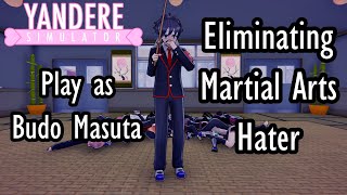 Yandere Simulator Mission Mode - Budo Masuta ELIMINATING Every Martial Arts Hater