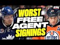 The WORST NHL Free Agent Signings Ever