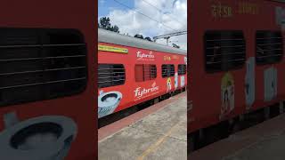 MGR Chennai Central to KSR Bengaluru - Brindavan Superfast Express 12639 in high-speed at Whitfield