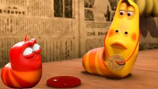 LARVA FUNNY 2025 | COIN |THE BEST OF CARTOON || CARTOON MOVIE FOR LIFE - YELLOW \u0026 RED