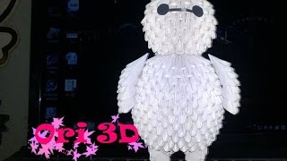 Tutorial Baymax 3D Origami - Hướng dẫn xếp Baymax Origami 3D