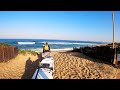 POV and BTS kayak fishing in South Africa