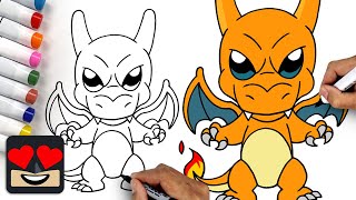 How To Draw Pokemon | Charizard