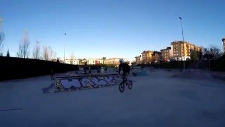 BMX / day in leioa skatepark / gopro