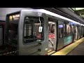 muni railway breda lrv3 s shuttle 1518 departing powell