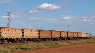 FMG 009-719 loaded 222 waggon train.