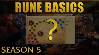 League of Legends Beginners Guide - Rune Basics Tutorial