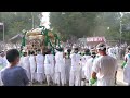 6872安房国司祭：木幡こはた神社神社神輿が鶴ケ谷八幡宮に入祭r5