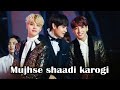 Mujhse shaadi karogi song ft.Vminkook ||🐥🐯🐰 || BTS || bollywood song 💜