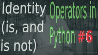 Become Proficient In Python Programming JTDevs|Identity Operators 2022