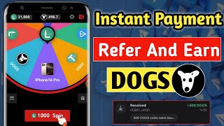 Instant Payment Telegram Bot || Refer and Earn || Lucky Coin #crypto