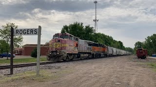 Action Along the BNSF Monticello Sub| May \u0026 June 2022