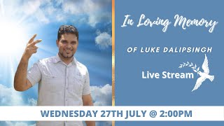 Celebrating the life of Luke Dalipsingh