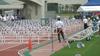 2016　広島県陸上競技選手権大会　女子100ｍｈ予選1組