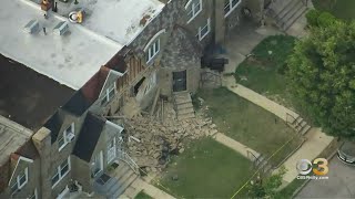 Two Homes Involved In West Oak Lane Partial Collapse