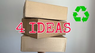 4 IDEAS FROM THE BOX | DIY STORAGE BASKET 🧺