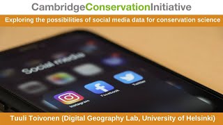 Exploring the possibilities of social media data for conservation science