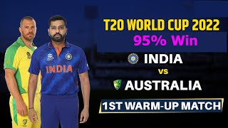 Australia vs India Warm Up Match Analysis & prediction