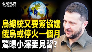 後悔了？澤連斯基準備與川普簽礦產協議 英法提議俄烏停火一個月 烏總統親信透露 或要中共插手和平協議【全球視野】