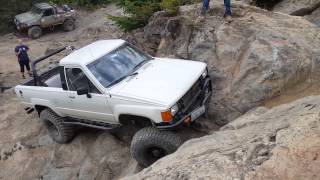 Walker Valley - Wheeling with the Tamers - Jason climbs the big V-Wall