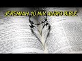 JEREMIAH 10 NIV AUDIO BIBLE(with text)