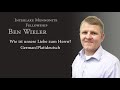 ben wieler wie ist unsere liebe zum herrn german imf church