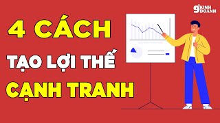 4 YẾU TỐ tạo LỢI THẾ CẠNH TRANH trong Doanh Nghiệp | 9 phút kinh doanh