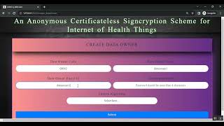 Cloud Based Storage Encryption Decryption in Python Projects