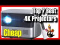 🎥🔥 TOP 7 BEST 4K Projectors on Amazon [2024]✅[Cheap] Ultra HD (UHD) Under $2000 / For Home Theater