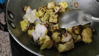 Pindalu Sabji | Making Colocasia Vegetable In Uttarakhand Style