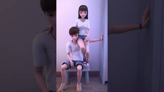 Leer and Guoguo PART - 43 | Cute Couple Video💑💞Chinese Cartoon Status Cute Animation Video😍🥀For You💖