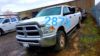 287k mile review. 2015 Ram 3500 Cummins.