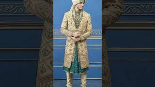 Best Sherwani For Groom| Best Wedding Sherwani #sherwani #groom #shorts #deep._.collection