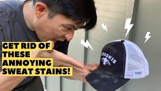 How To Clean Sweat Stains From Your Running Hat (Save Your Fav Hat!)