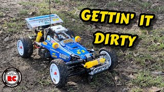 E275: Let’s Drive It, In The Dirt) Customised Tamiya Blockhead Motors Hotshot II Gets Driven!